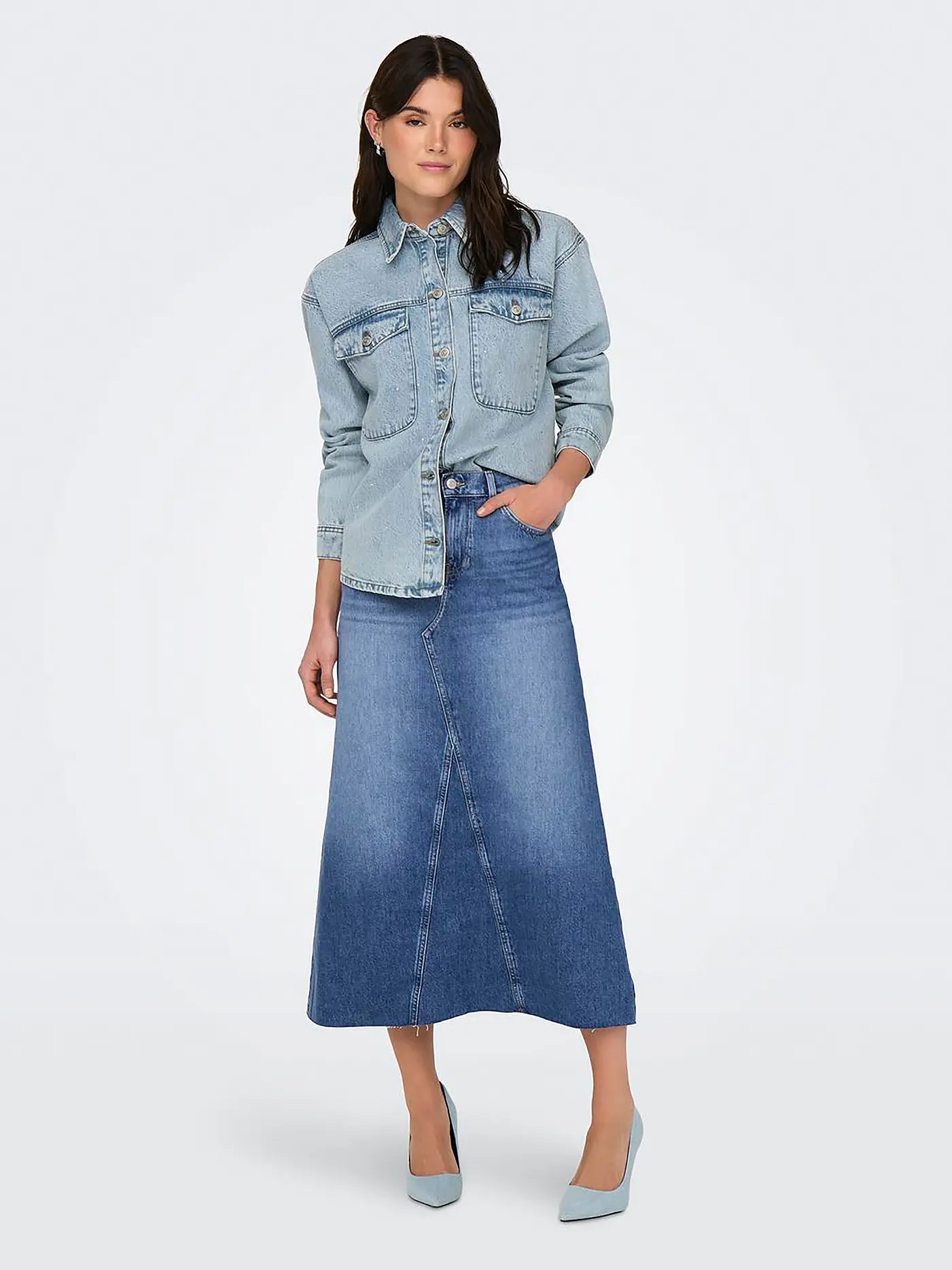 ONLY | Jeansbluse ONLMERCURY | 
